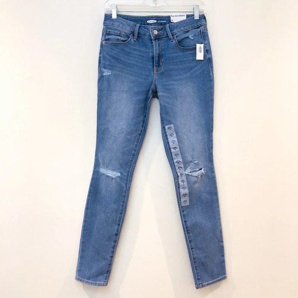 Old Navy Denim - Old Navy Pop Icon Skinny Distressed Jeans 4 NWT